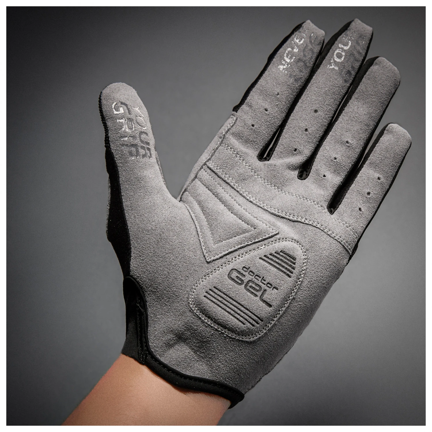 GripGrab - Women's Shark Padded Full Finger Gloves - Gants 2 GripGrab - Women's Shark Padded Full Finger Gloves - Gants – Image 2