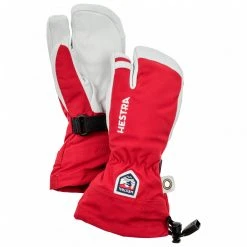 Hestra - Kid's Army Leather Heli Ski 3 Finger - Gants -Magasin De Gants hestra kids army leather heli ski 3 finger gants 3