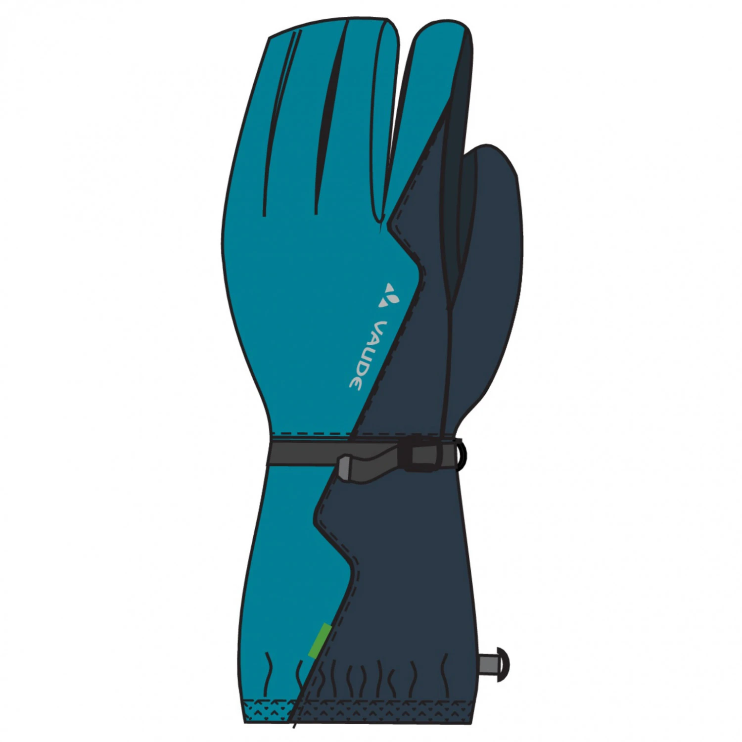 Vaude - Kid's Snow Cup Gloves - Gants 1 Vaude - Kid's Snow Cup Gloves - Gants